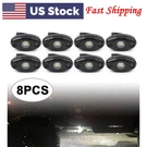 8 Pcs White Led Rock Light For Jeep Truck Atv Suv Trail Rig Bar Lamp. Fixed Price $29.46.
