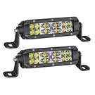 Slim Led Light Bar 72W Spot Flood Combo Small Pods Off Road Driving 5 Inch. Fixed Price $42.64.