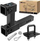 Nilight Dual Hitch Extender To 10 Inch Max Extension Length With Tightener. Fixed Price $54.99.