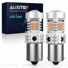 Auxito Canbus BAU15S 7507 Led Rear Turn Signal Light Yellow Amber No Hyper Flash. Fixed Price $18.99.