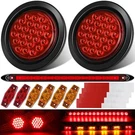 Ronsta 4 Inch Round Led Trailer Lights Kit With Bar And Wiring, 2PCS Wa.... Fixed Price $46.31.