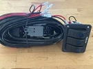 Nilight 16AWG Led Bar Wiring Harness Kit 12V 3 Gang Rocker Switch Panel. Fixed Price $40.84.