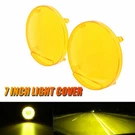 Auxbeam 7" Round Amber Cover Light Shield For Led Work Pod Driving Lamp. Fixed Price $23.69.
