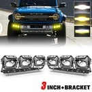 Front Bumper Led Fog Light Lamp 240W Combo Kit Ford Bronco 2021-2022 2023. Fixed Price $103.98.