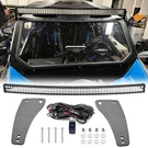 Wsays Roof 50'' Curved Led Light Bar Mount Kit For Can-am Maverick X3 Max 2017+. Fixed Price $119.99.