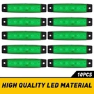 10 Green Led Rock Lights For Jeep Offroad Car Truck Atv Boat Underbody 12V. Fixed Price $12.99.