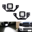 40W Cree Led Pods W/foglight Opening Mounting Bracket Wiring For 02-08 Dodge Ram. Fixed Price $112.09.