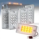 5X Clear Amber Led Cab Roof Marker Light For Freightliner 564.46072 22-51942-000. Fixed Price $39.97.