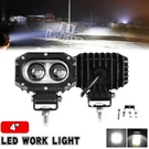 4INCH 6000LM Led Work Pods Light Bar Spot Truck Offroad 4WD Driving Fog. Fixed Price $19.00.
