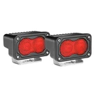 3" Single S2 Sport Red Spot 1000K Auxiliary Led Work Light Cube Pods 4000 Lumens. Fixed Price $34.98.