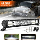 Dual Row 120W 14" Led Work Light Bar Spot Flood Combo Offroad 4WD Truck Suv Atv. Fixed Price $24.84.