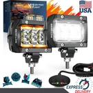 Mictuning 2-PACK 4 Inch Led Work Light Kit Flood Beam For Off-road Fog &. Fixed Price $62.99.