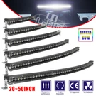 Ultra Thin 20"26"32"38"44"50" Curved Single Row Led Light Strip Lenses Offroad. Fixed Price $9.61.