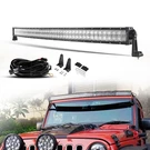 Auxbeam 50" 300W Curved Led Light Bar White Combo For Jeep Offroad Truck Boat. Fixed Price $155.99.