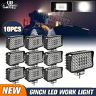 Led Tractor Work Lights 6INCH 12/24V 150W 9000LM Spot Flood 10PCS. Fixed Price $196.88.