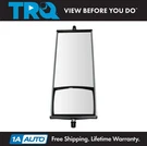Trq 16" 6.5" Aluminum West Coast Mirror W/ Convex Glass For Hd Semi Truck. Fixed Price $44.95.