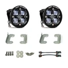 Baja Designs Fog Pocket Light Kit Squadron-r Series Sae Pattern Clear Lens. Fixed Price $427.95.