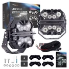 7INCH Led Work Light Pods 270 Beam Pattern White+amber Drl For Atv Marine 12V. Fixed Price $210.00.