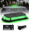 Xprite Green Rooftop Emergency Strobe Light Bar, Beacon Safety Flashing Warnin. Fixed Price $64.98.