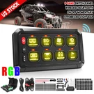 Colight Wireless Rgb 8 Gang Switch Panel Circuit Relay Control System 12V-24V. Fixed Price $128.26.