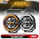 Colight Pair 9" Inch Led Work Lights Dual Drl Spot Beam Offroad Driving Fog Lamp. Fixed Price $239.24.