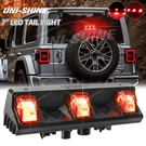 1PCS Uni-shine 7" Led High Mount Stop Light For Jeep Wrangler Spare Tire Carrier. Fixed Price $11.88.