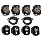 Baja Designs 4X LP9 Pro Led Clear Driving/combo Lights, Harnesses, Rock Guards. Fixed Price $2791.50.