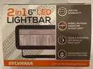 New Sylvania In 6" Led 3300 Lumens LIGHTBAR2N1SP.BX. Fixed Price $79.99.