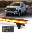 Xprite 48" Amber Led Strobe Light Bar Rooftop Emergency Warning Control Panel. Fixed Price $395.99.