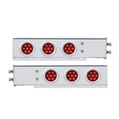 United Pacific 2.5"BOLT Pattern Spring Loaded Rear Bar W/red Led 4" Light 1 Pair. Fixed Price $259.95.