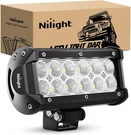 Nilight Led Pods 36W 6.5INCH 2800LM Flood Off Road Driving Fog Bar Work. Fixed Price $19.99.