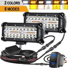 7" Led Bar Spot Flood Pods Lights Off-road 4WD Suv Truck + Wiring Harnes. Fixed Price $48.99.