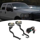 3.5'' Led Pods Ditch Light Kit Amber Drl+strobe For F250 F350 Super Duty 99-07. Fixed Price $99.99.