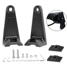 2X Universal Mounting Brackets Base Side Rotating Led Work Light Bar. Fixed Price $8.09.