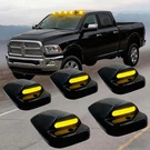 Amber Smoked Cab Roof Marker Lights For Dodge Ram 1500 2500 3500 4500 2003-2018. Fixed Price $57.99.