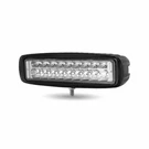 Trux TLED-W4 Universal 6" Rectangular Work Lamp With Amber Strobe. Fixed Price $49.99.