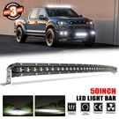 Roof Curved 50" Led Light Bar Spot Flood Fit 2015-23 Ford F150 F250 F350 F450. Fixed Price $129.99.