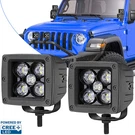 2PC 3" 100W Cree Led Cube Work Bar Spot Foglights Pods Offroad 4WD Atv Suv. Fixed Price $9.99.