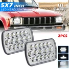 Pair 7X6" Inch Led Headlights Hi/lo Beam Reflector For Toyota Pickup SR5 Trucks. Fixed Price $21.98.