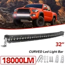 32INCH Curved Led Work Light Bar Driving Offroad Bumper Fog Lamp Truck 30/35". Fixed Price $78.99.