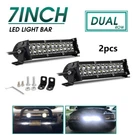 2X Dual Row 7INCH 840W Led Work Light Bar Spot Offroad Driving 4WD Truck Atv 8". Fixed Price $34.99.