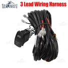Max 300W 3-LEAD Wiring Harness Kit On-off Rocker Switch Relay Fuse Led Light Bar. Fixed Price $16.98.