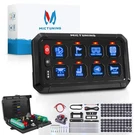Mictuning Rgb 8 Gang Switch Panel Momentary Circuit Control Relay System Box. Fixed Price $89.91.