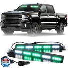 Xridonsen Green White Emergency Visor Lights Interior Windshield Strobe. Fixed Price $136.99.