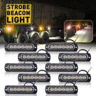 10PCS Amber Side Marker Flash Emergency Strobe Light Bar Kit For Tow Car Truck. Fixed Price $26.59.