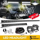 50INCH Led Light Bar Combo +20" +3" Cube Pods Offroad Suv Ford Ranger 93-11. Fixed Price $165.89.