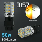 White/amber 3157 Led Drl Switchback Turn Signal Parking Light Bulbs Dual Color. Fixed Price $12.14.