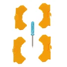 Amber Lens Protector Cover For Maxpeedingrods 3.5INCH Square Led Light Pods. Fixed Price $16.70.