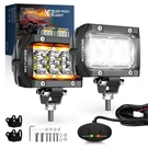 Mictuning K1 Flood Led Pods Light Atmosphere 4 Inch Off Road Driving. Fixed Price $70.39.