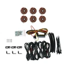 Kc Hilites 91041 6 Amber Led Underbody Wheel Lights Kit System Flood Aluminum. Fixed Price $364.99.